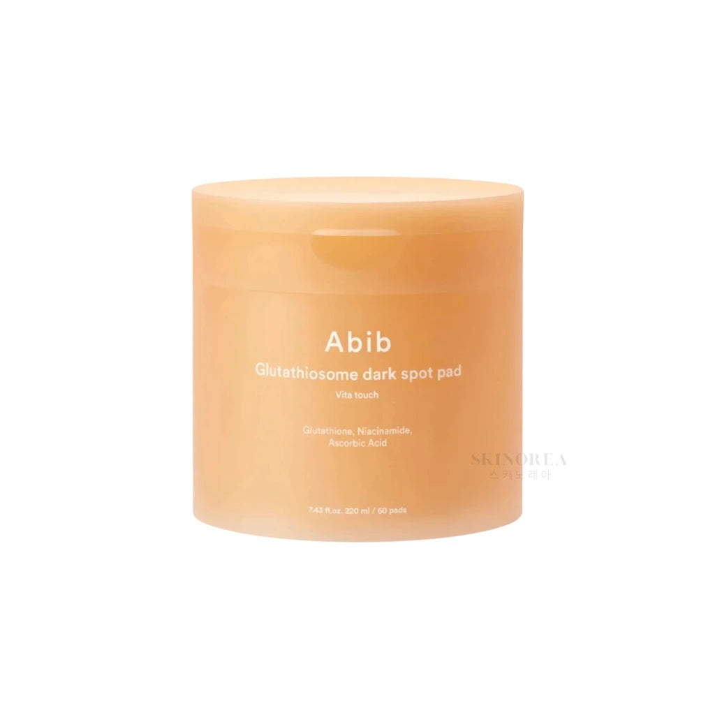 Abib Glutathiosome Dark Spot Pad Vita Touch 60 pads - Anti-dark spot vitamin C toner pads - Kbeauty Korean Skinorea shop Europe fast delivery - skincare coréenne Skinorea shop France Paris livraison rapide - yesstyle