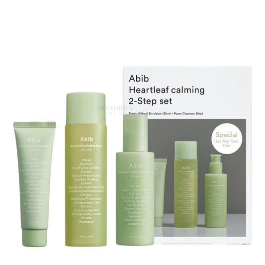 Abib Heartleaf calming 2-Step kit - Soothing and calming care kit
