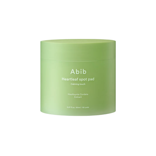 Abib Heartleaf Spot Pad Calming Touch 80 pads - Soothing and Refreshing Toner Pads