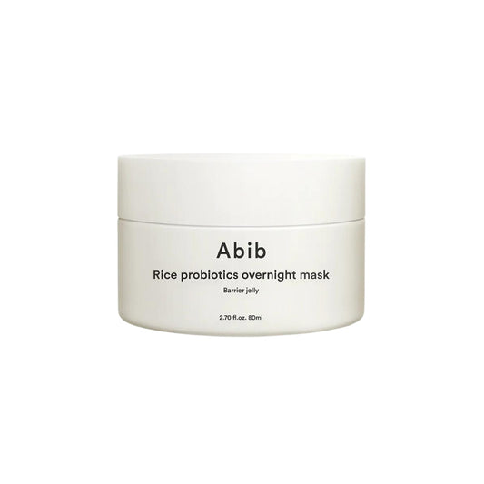Abib Rice probiotics overnight mask Barrier jelly 80ml - Overnight mask strengthening the skin barrier