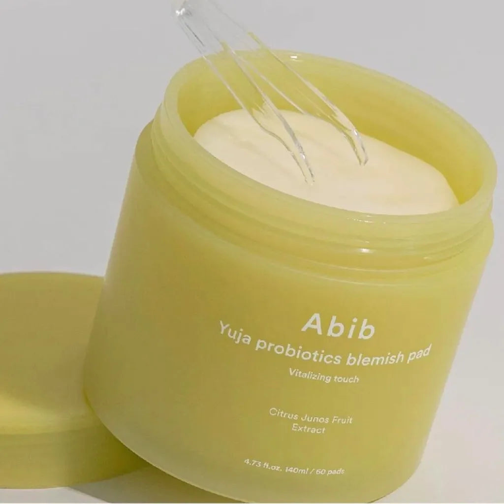 Abib Yuja probiotics blemish pad Vitalizing touch 60 pads - Tonique pads anti-taches