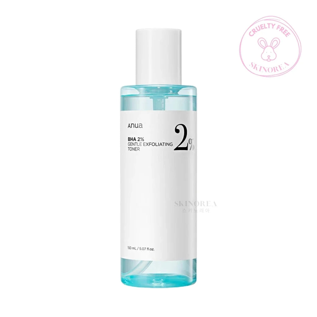 Anua BHA 2% Gentle Exfoliating Toner 150ml - Mild effective exfoliator toner - Kbeauty Korean Skinorea shop Europe fast delivery - skincare coréenne Skinorea shop France Paris livraison rapide - yesstyle