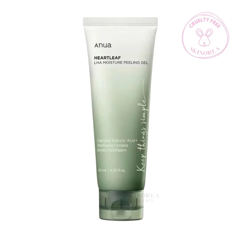 Anua Heartleaf LHA Moisture Peeling Gel 120ml - Effective and gentle exfoliator from Korea - Kbeauty Korean Skinorea shop Europe fast delivery - skincare coréenne Skinorea shop France Paris livraison rapide - yesstyle