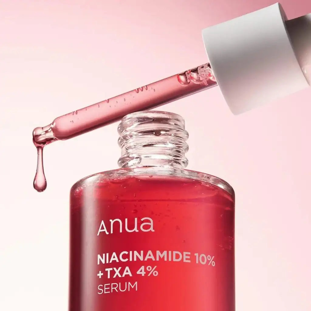 Anua Niacinamide 10% + TXA 4% Dark Spot Correcting Serum 30ml - texture -  Sérum léger pour l'hyperpigmentation - Kbeauty skincare coréenne Skinorea shop Paris France livraison rapide - yesstyle