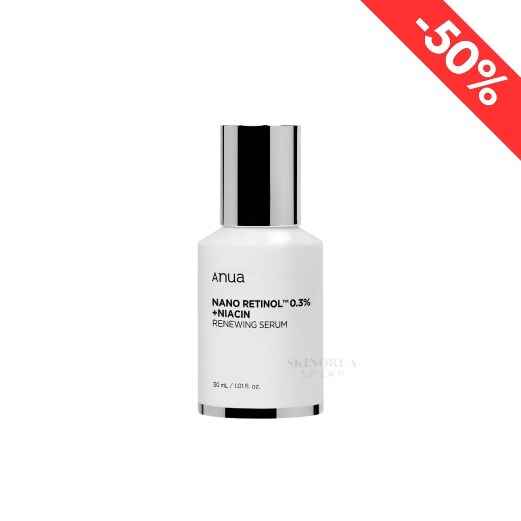 Anua Retinol 0.3% + Niacin Renewing Serum 30ml - Sérum anti-âge doux 50% de réduction pas cher - texture - K-beauty soin corée Skinorea shop France livraison rapide - yesstyle