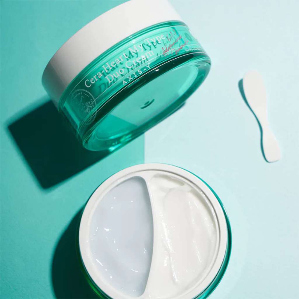 AXIS-Y Cera-Heart My Type Duo Cream 60ml - Skincare coréenne hydratante à double action pour peau mixte