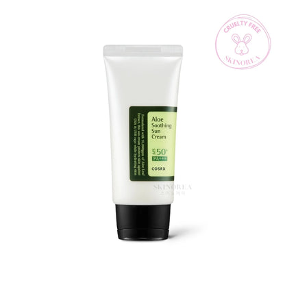 COSRX Aloe Soothing Sun Cream SPF50+ 50ml - Lightweight sunscreen