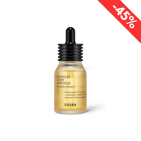 COSRX Full fit Propolis Light Ampoule 30ml - Ampoule COSRX riche en propolis   à - 45% de réduction pas cher - Kbeauty Korean skincare Europe fast delivery - Skincare coréenne Skinorea shop Paris France livraison rapide - yesstyle