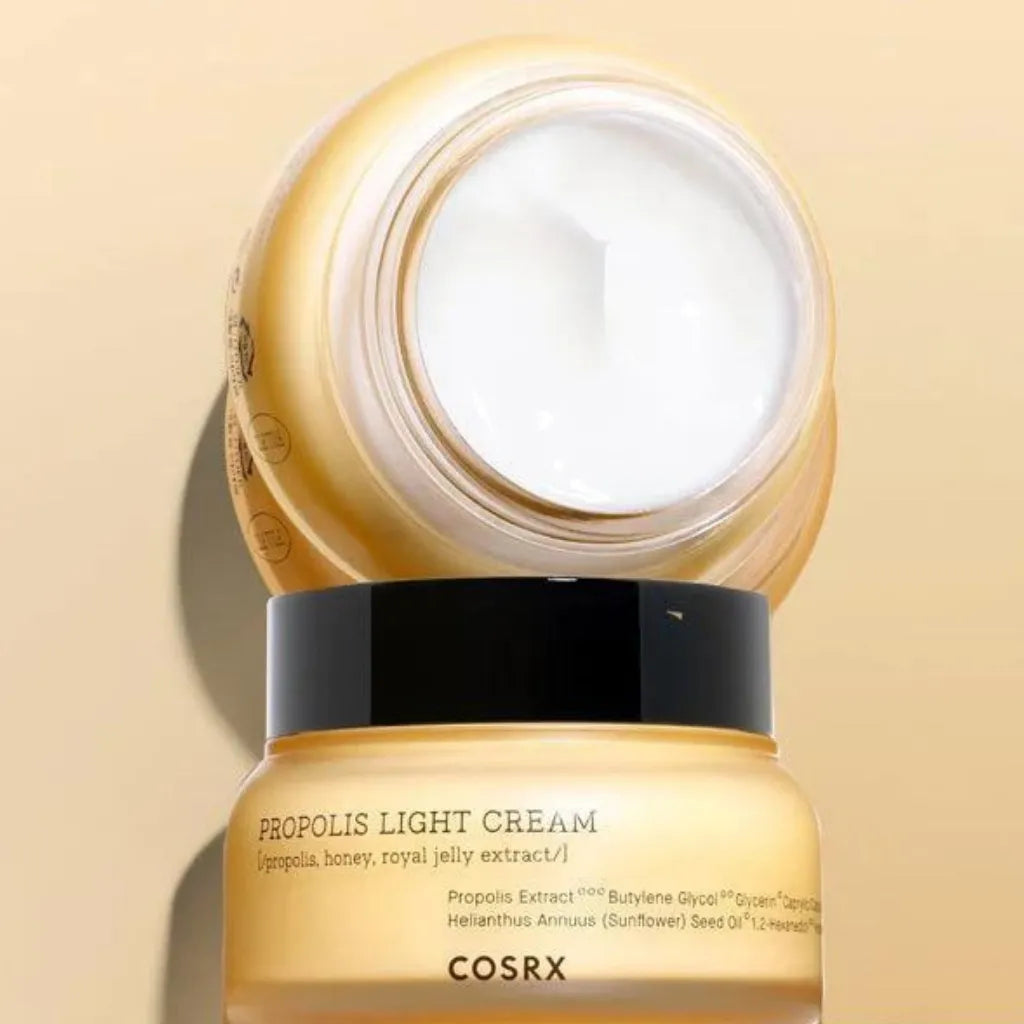 COSRX Full Fit Propolis Light Cream 65ml - Crème hydratante à la propolis pour une peau éclatante - texture