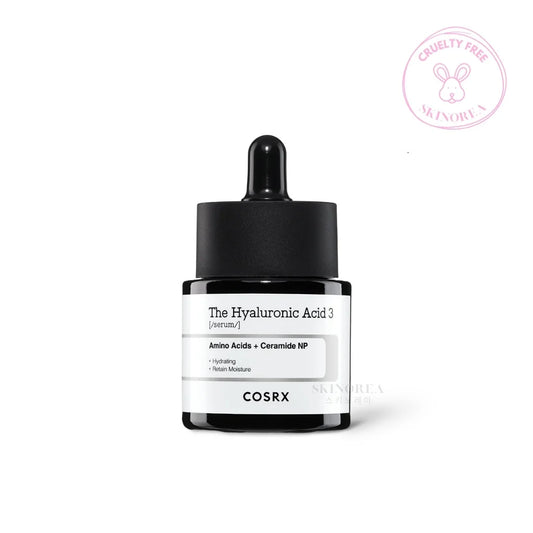 COSRX The Hyaluronic Acid 3 Serum 20ml - Highly concentrated hydrating serum with 3% hyaluronic acid - Korean skincare kbeauty - Skinorea
