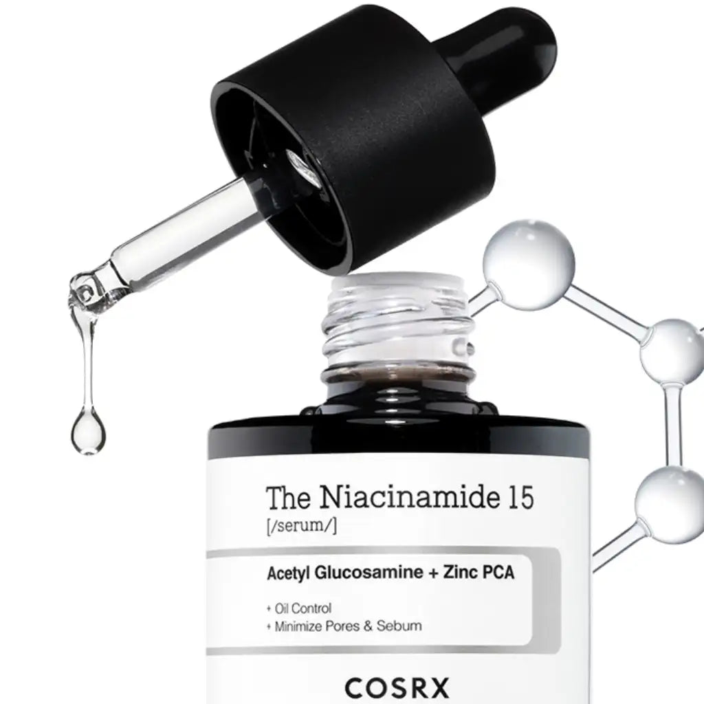 COSRX The Niacinamide 15 Serum 20ml - Sérum pour l'acné cruelty-free - texture