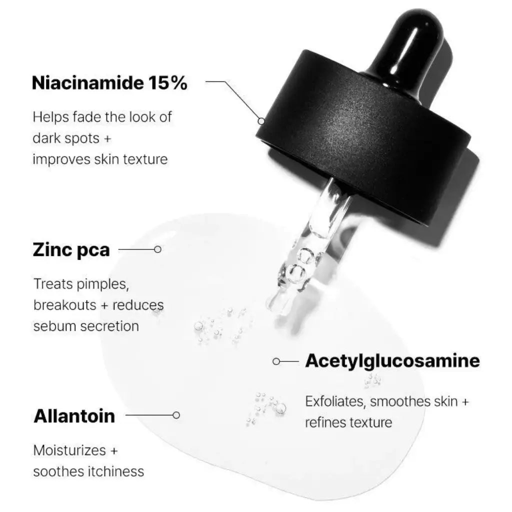 COSRX The Niacinamide 15 Serum 20ml - Sérum pour l'acné cruelty-free