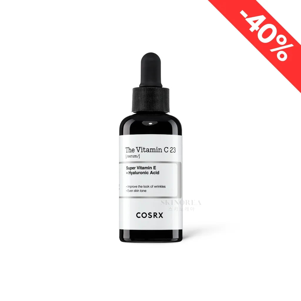 COSRX The Vitamin C 23 Serum 20g - Sérum de vitamine C hypoallergénique - Skincare coréenne Skinorea shop Paris - France livraison rapide - Promo de noël -40% - Kbeauty Korean skincare Europe fast delivery - 