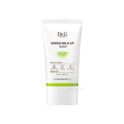 Dr.G Green Mild Up Sun+ SPF50+ 50ml - Physical sunscreen for sensitive skin