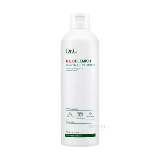 Dr.G Red Blemish Clear Soothing Toner 300ml - Sensitive and acne-prone skin toner