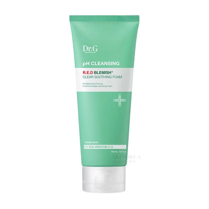 Dr.G - pH Cleansing Red Blemish Clear Soothing Foam 150ml - soothing cleansing foam for acne-prone skin