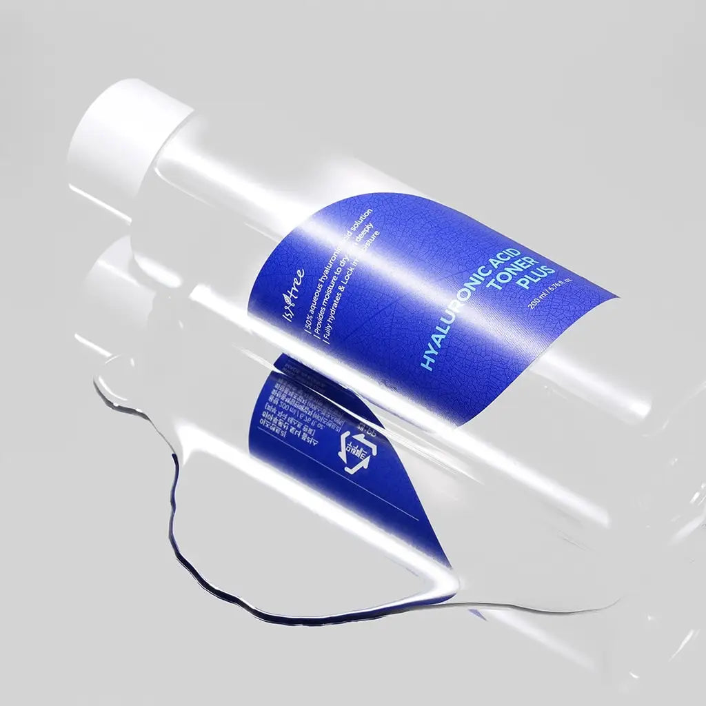Isntree Hyaluronic Acid Toner Plus 200ml - Un tonique ampoule pour peau déshydratée et sèche  - texture - K-beauty soin cosmétique corée Skinorea shop France livraison rapide - yesstyle