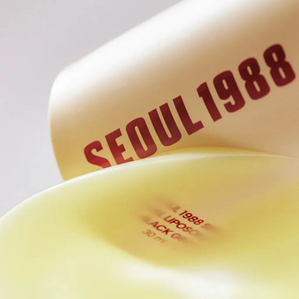 K-SECRET - SEOUL 1988 Serum : Retinal Liposome 2% + Black Ginseng 30ml - Sérum anti-âge avancé vegan et cruelty-free - texture - Kbeauty Korean Skinorea shop Europe fast delivery - skincare coréenne Skinorea shop France Paris livraison rapide - yesstyle