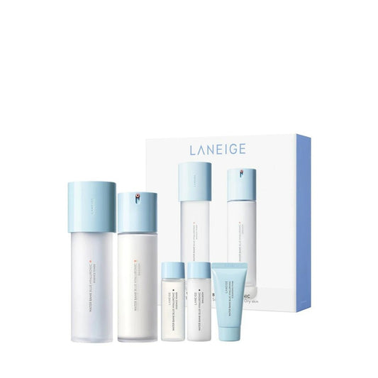 LANEIGE Water Bank Blue Hyaluronic 2-Step Essentials Set (Normal To Dry Skin)