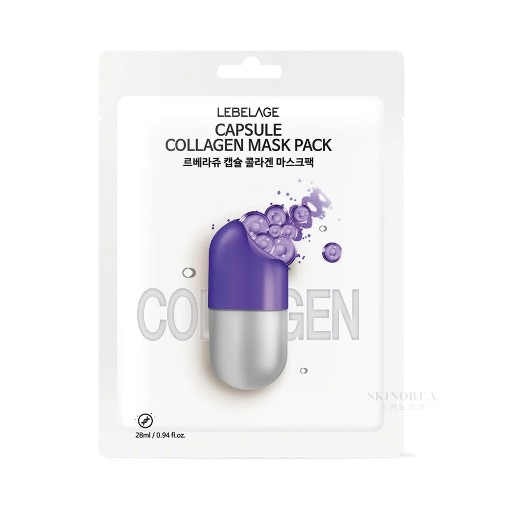 Labelage Mask Pack LEBELAGE Capsule Collagen Mask - 10 masques – SKINOREA