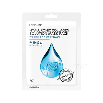 Lebelage Hyaluronic Collagen Solution Mask - Firming and Hydrating Sheet Mask