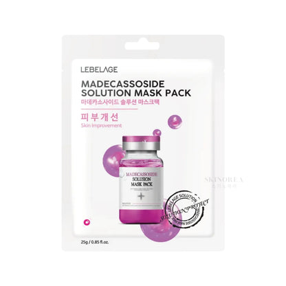 LEBELAGE - Madecassoside Solution Mask - Masque visage apaisant et hydratant pas cher - texture - Kbeauty Korean skincare Europe fast delivery - Skincare coréenne Skinorea shop Paris France livraison rapide - yesstyle
