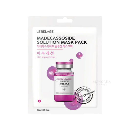 LEBELAGE - Madecassoside Solution Mask - Masque visage apaisant et hydratant pas cher - texture - Kbeauty Korean skincare Europe fast delivery - Skincare coréenne Skinorea shop Paris France livraison rapide - yesstyle