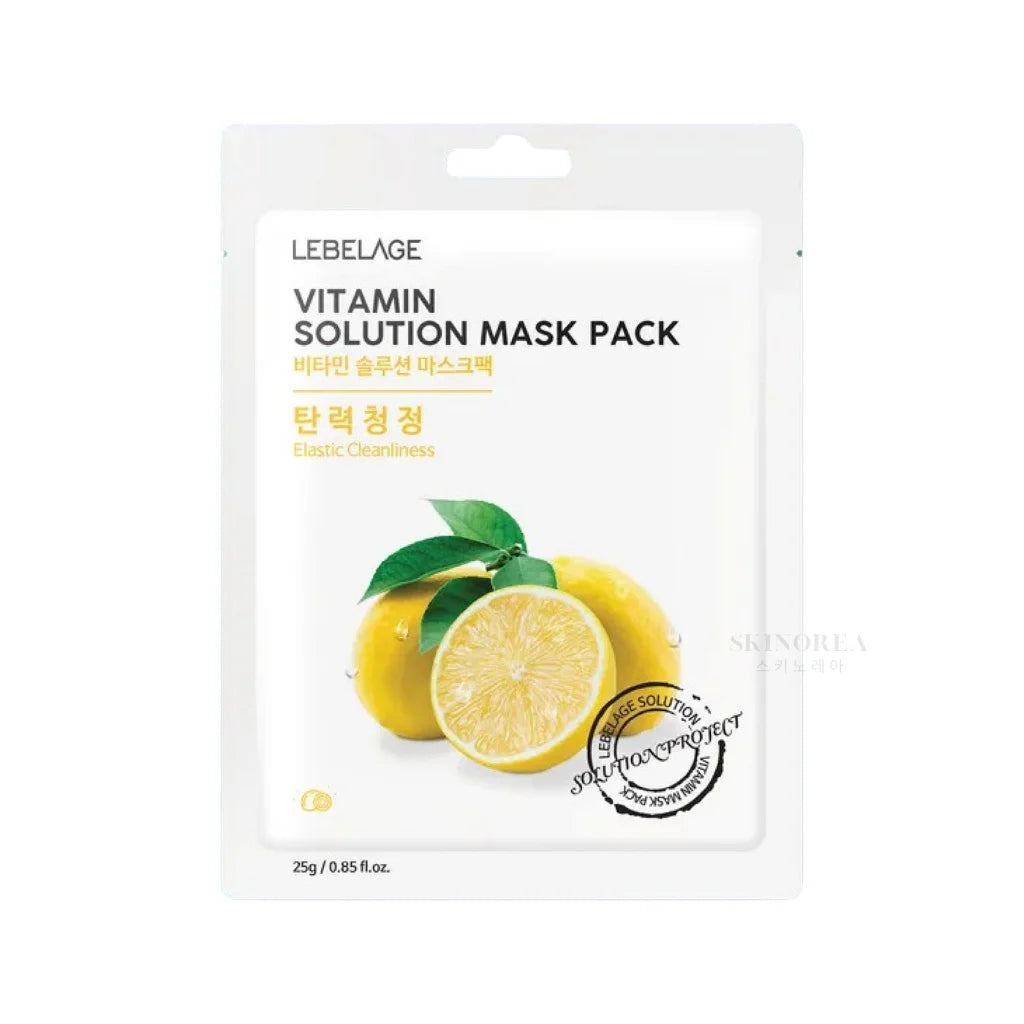 Labelage Mask LEBELAGE - Vitamin Solution Mask - Radiance & Vitality – SKINOREA