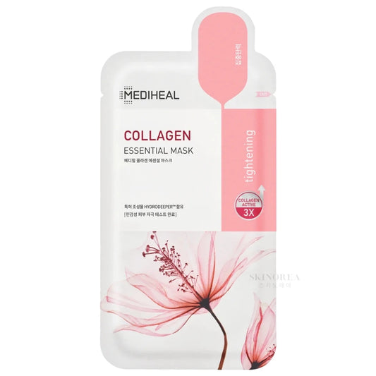 MEDIHEAL Collagen Essential Mask Sheet - Hydrating and Anti-Aging Mask