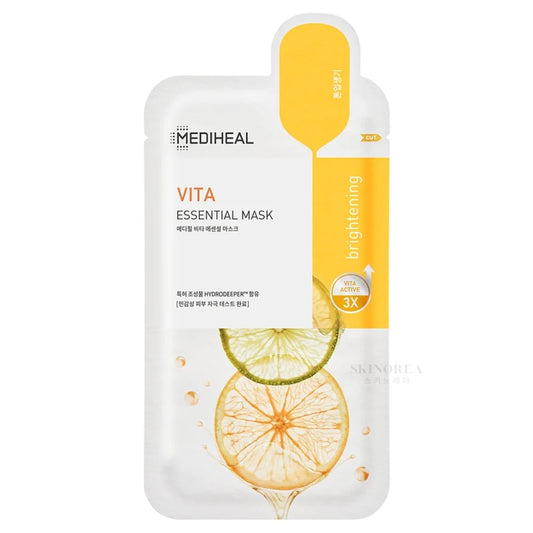 MEDIHEAL Vita Essential Mask Sheet - Brightening and Refreshing Mask