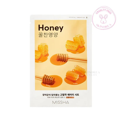 MISSHA Airy Fit Sheet Mask Honey 1 masque - Masque en tissu nourrissant - Kbeauty skincare coréenne Skinorea shop Paris France livraison rapide - Kbeauty Korean Skinorea shop Paris France fast delivery - yesstyle