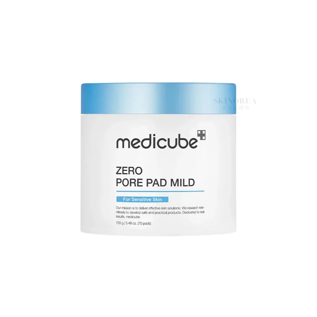 Medicube Zero Pore Pad Mild 70pads - Gentle soothing hydrating exfoliating toner pads - Kbeauty Korean Skinorea shop Europe fast delivery - skincare coréenne Skinorea shop France Paris livraison rapide - yesstyle