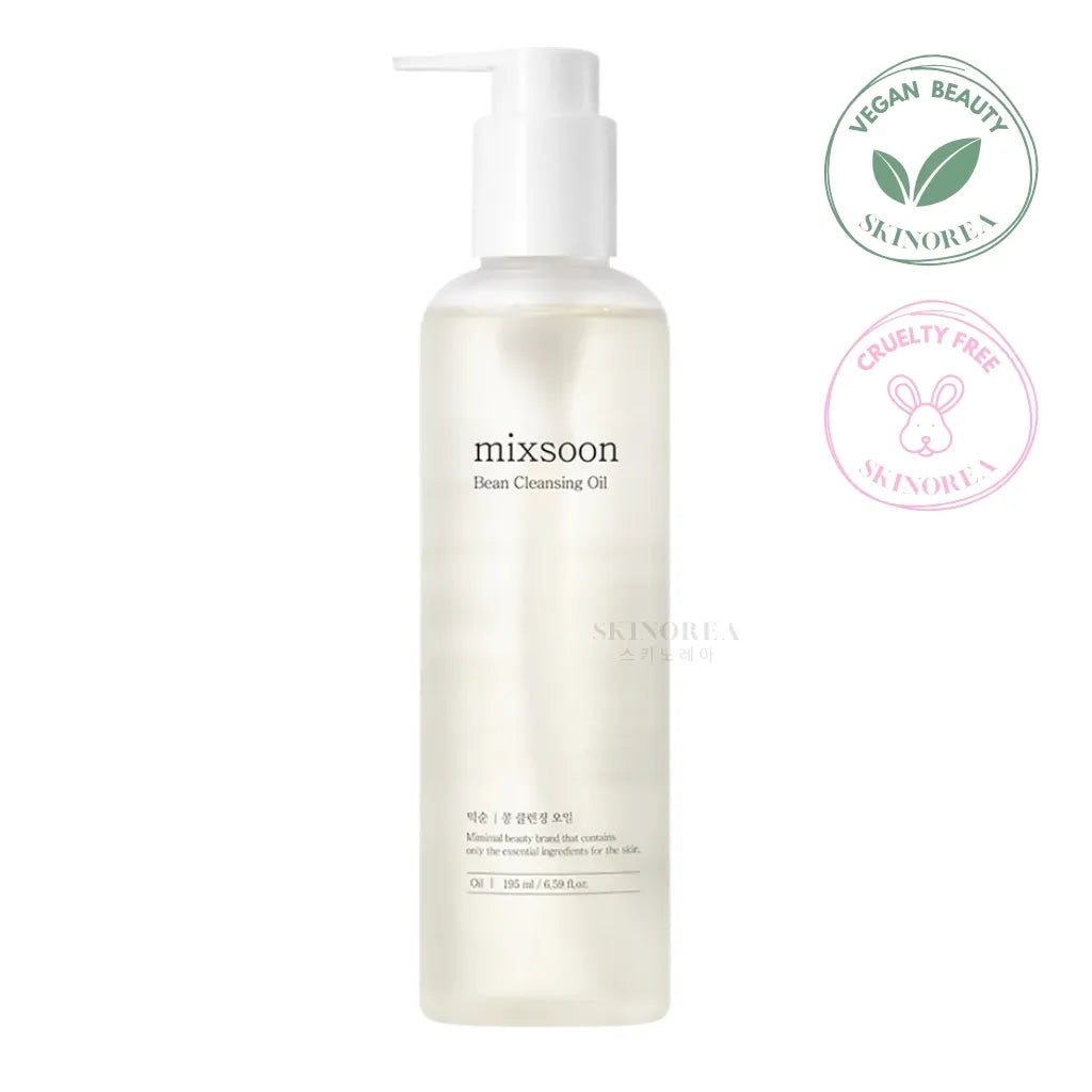 Mixsoon Bean Cleansing Oil 195ml - Gentle and lightweight vegan cleansing oil - Kbeauty Korean Skinorea shop Europe fast delivery - skincare coréenne Skinorea shop France Paris livraison rapide - yesstyle