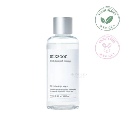 Mixsoon Bifida Ferment Essence 100ml -  Rejuvenating vegan essence - kbeauty Korean skincare Skinorea shop