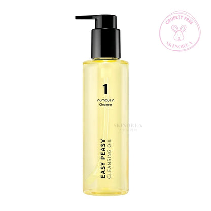 Numbuzin No.1 Easy Peasy Cleansing Oil 200ml - Light deep cleansing oil -  Kbeauty Korean Skinorea shop Europe fast delivery - skincare coréenne Skinorea shop France Paris livraison rapide - yesstyle