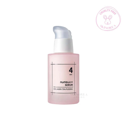 Numbuzin No.4 Collagen 73% Pudding Serum 50ml -  Korean anti-aging collagen serum - Kbeauty Korean Skinorea shop Europe fast delivery - skincare coréenne Skinorea shop France Paris livraison rapide - yesstyle