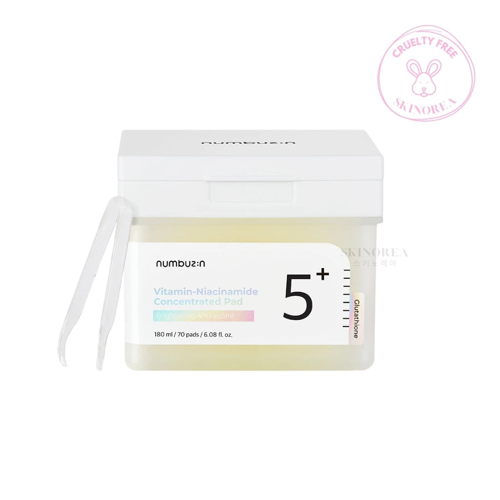 Numbuzin No.5 Vitamin-Niacinamide Concentrated Pad 70pads - Brightening pads