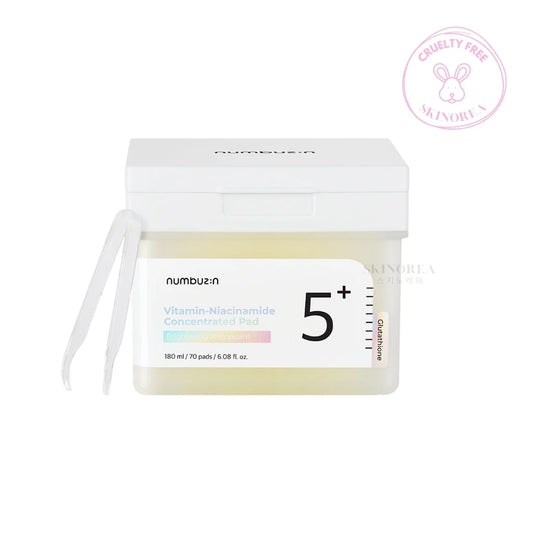 Numbuzin No.5 Vitamin-Niacinamide Concentrated Pad 70pads - Brightening pads