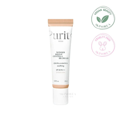 Purito SEOUL Wonder Releaf Centella BB Cream #15 Rose Ivory 30ml - Vegan and cruelty-free Korean bb cream SPF30+ - Kbeauty Korean Skinorea shop Europe fast delivery - skincare coréenne Skinorea shop France Paris livraison rapide - yesstyle
