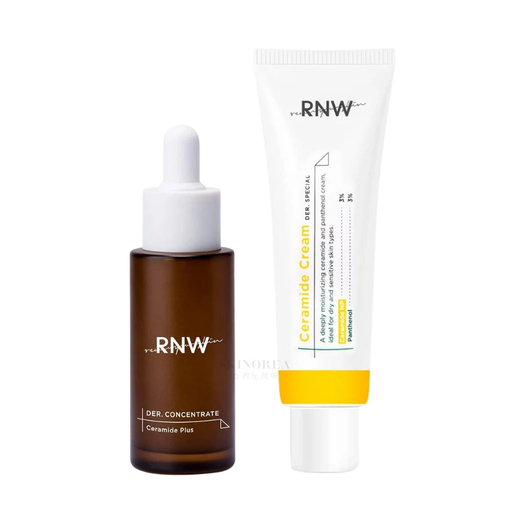 RNW DER. Ceramide Duo Pack - Repairing and protecting skin set - Kit réparant et protégeant la peau - Kbeauty Korean Skinorea shop Europe fast delivery - skincare coréenne Skinorea shop France Paris livraison rapide - yesstyle