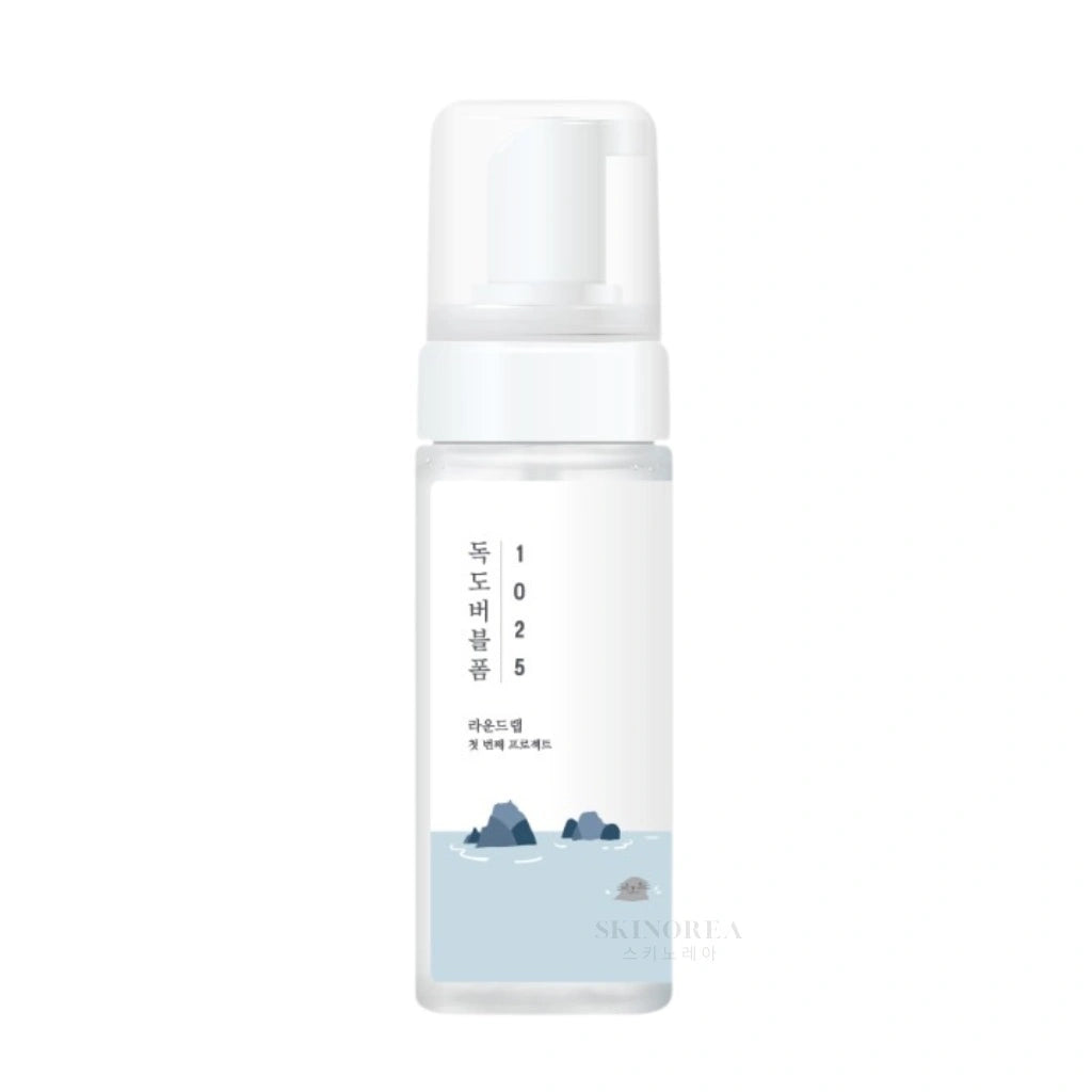 Round Lab 1025 Dokdo Bubble Foam 150ml - Gentle cleansing foam for sensitive skin - Kbeauty Korean Skinorea shop Europe fast delivery - skincare coréenne Skinorea shop France Paris livraison rapide - yesstyle