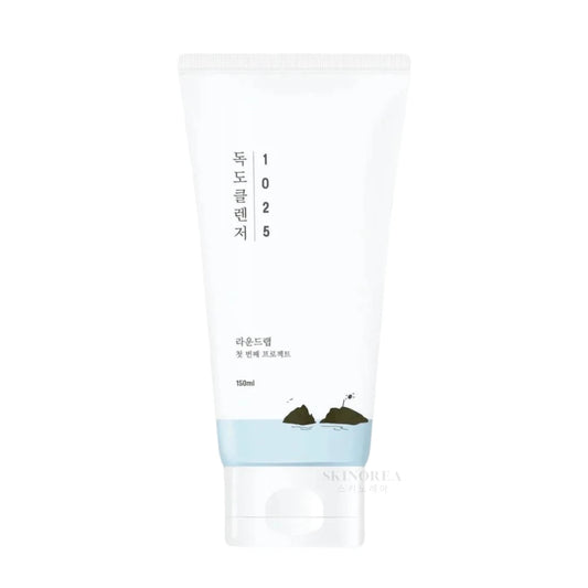 Round Lab 1025 Dokdo Cleanser 150ml - Foamy gentle cleanser for sensitive skin
