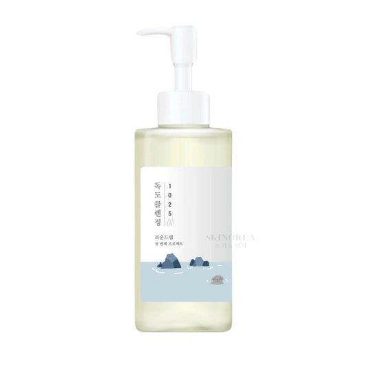 Round Lab 1025 Dokdo Cleansing Oil 200ml - Lightweight cleansing oil makeup remover Roundlab