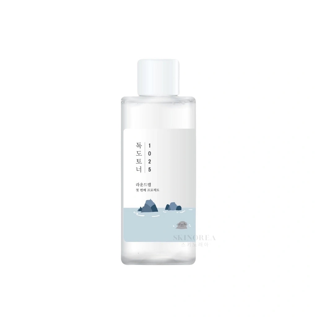 Round Lab 1025 Dokdo Toner 100ml - Tonique doux pour peau sensible Roundlab - texture - K-beauty soin corée Skinorea shop France livraison rapide - yesstyle