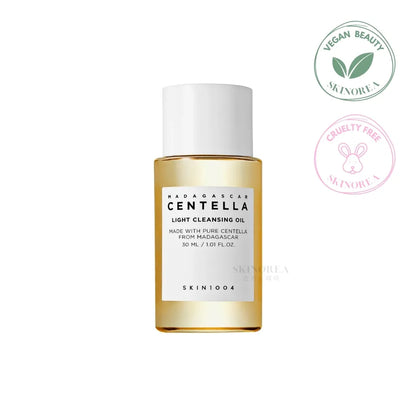 SKIN1004 Centella Light Cleansing Oil 30ml mini - Vegan lightweight oil-based cleanser and cruelty free - Kbeauty Korean skincare Europe fast delivery - Skincare coréenne Skinorea shop Paris France livraison rapide - yesstyle