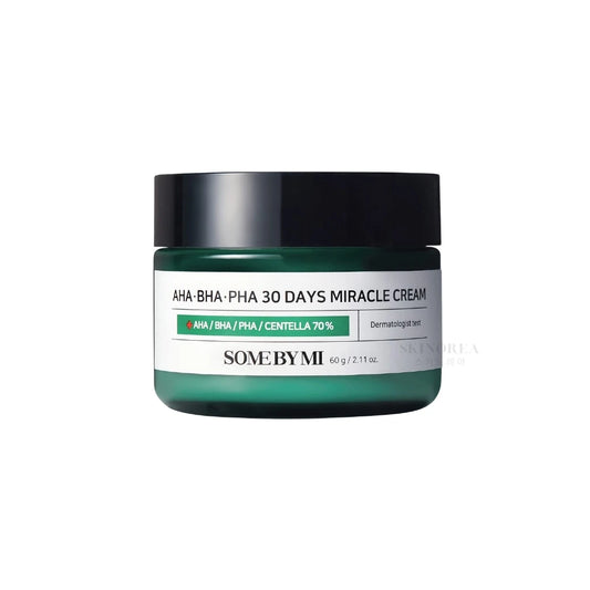 SOME BY MI AHA-BHA-PHA 30 Days Miracle Cream 60g - Multi-Action Soothing and Balancing Cream