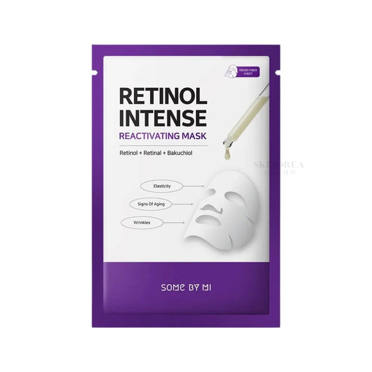 SOME BY MI Retinol Intense Reactivating Mask - Retinol sheet mask for a wrinkle-free skin 