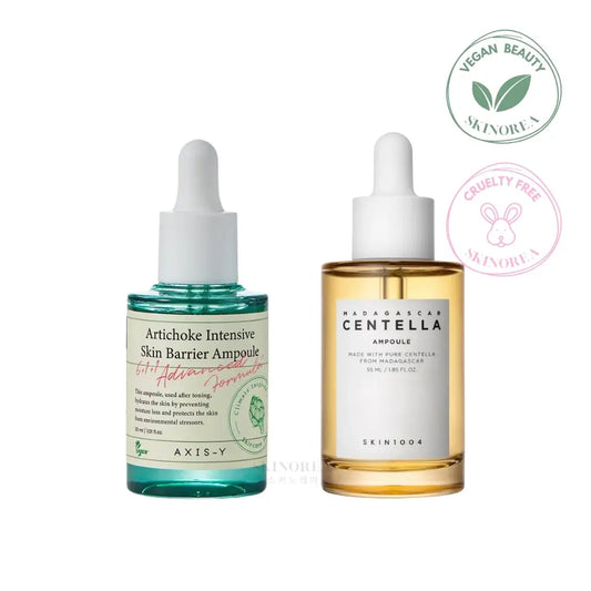 Skin Barrier Repair Ampoule Duo pack - vegan strengthening rebalancing skin set -  Kbeauty Korean Skinorea shop Europe fast delivery - skincare coréenne Skinorea shop France Paris livraison rapide - yesstyle