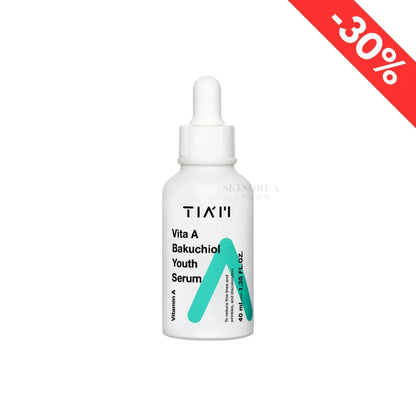 TIAM Vita A Bakuchiol Youth Serum 40ml - Sérum anti-âge pour peau sensible - K-beauty Skincare coréenne Skinorea shop Paris - France livraison rapide - Promo de noël -30% - Korean skincare Europe fast delivery