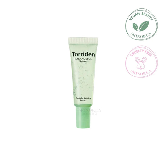 Torriden Balanceful Cica Calming Serum 10ml mini - Non-comedogenic soothing serum - Kbeauty Korean Skinorea shop Paris France fast delivery - yesstyle